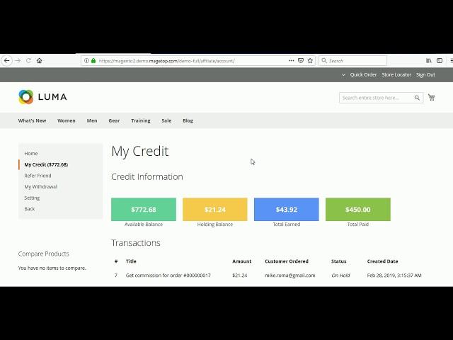 Magento 2 Affiliate Extension | Multi-level Marketing Program - Magetop.com