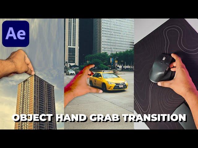 Hand Grab Transition Effect in After Effects - After Effects Tutorial | No Plugins