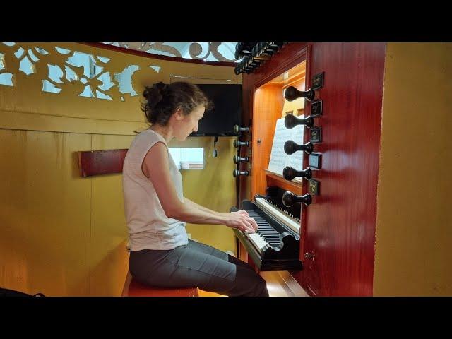 Dorien Schouten Bach-orgelconcert Meere-orgel Grote Kerk Epe 25 juli 2024 - live stream.