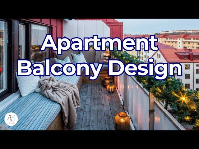 Apartment Balcony Design Ideas Examples With Big Style