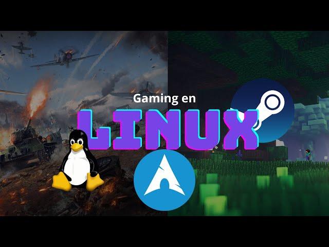 La mejor distro para GAMING | Arch Linux