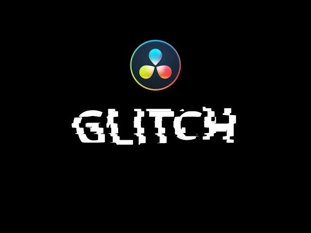 Glitch Animation in Davinci Resolve 16