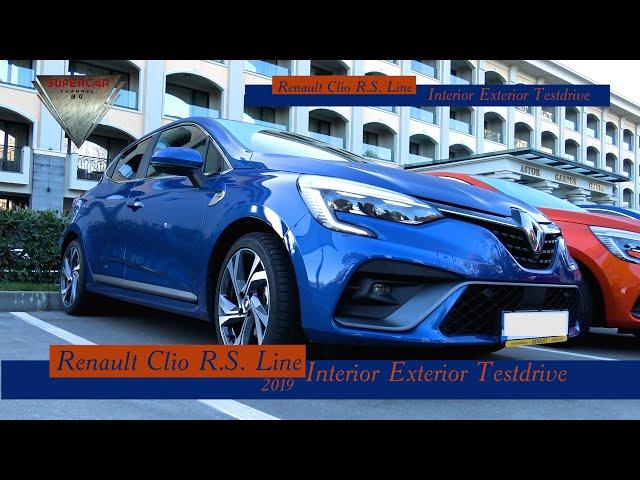 New Renault Clio 5 R.S. Line  2019  Exterior, Interior and POV Test Drive no Talking