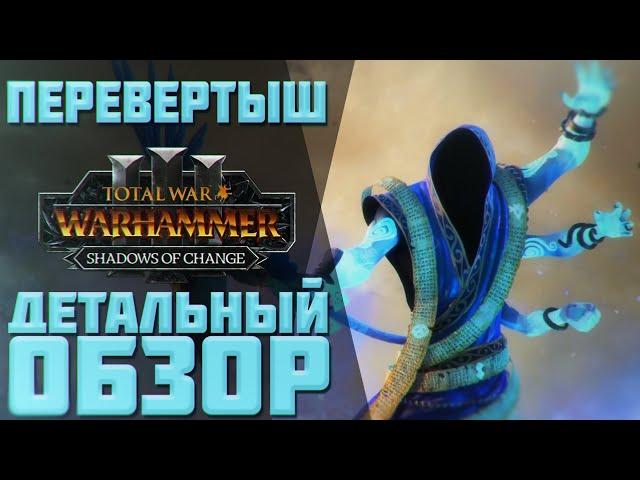 TOTAL WAR: WARHAMMER 3 - ДЕТАЛЬНЫЙ ОБЗОР ПЕРЕВЁРТЫША | Shadows of Change.