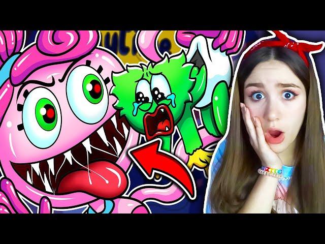 МАМА ДЛИННЫЕ НОГИ СЪЕЛА ХАГИ ВАГИ  Стыдные POPPY PLAYTIME Анимации! Пародия! Реакция