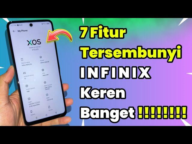 7 Fitur Unik Tersembunyi Hp Infinix Wajib Tahu | Keren Banget !