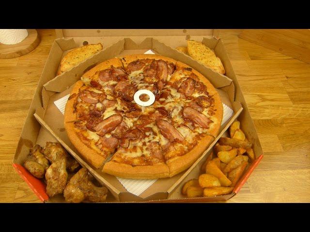 Pizza Hut - The Box (Salami, Pepperoni, Bacon Pizza)