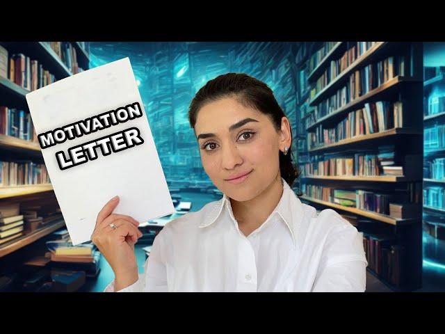 How to WRITE a perfect motivation letter for scholarship (with examples) - Scholarship guide