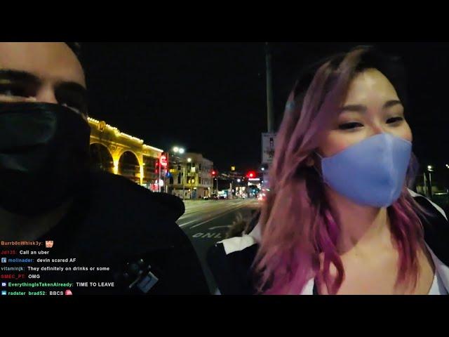 ImJasmine and Devin Nash Get Yelled at on Street