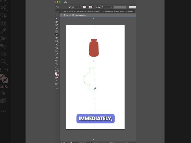 The secret to drawing perfect shapes in Adobe Illustrator!