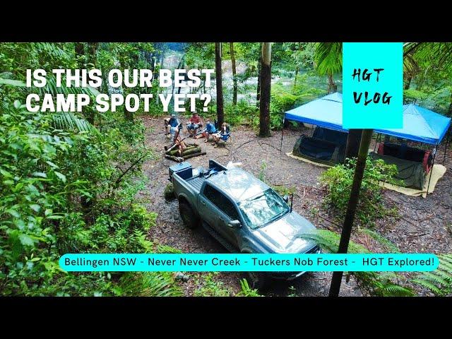 Bellingen, Never Never Creek - Tuckers Nob Forest NSW - Free Camping - HGT Explored!