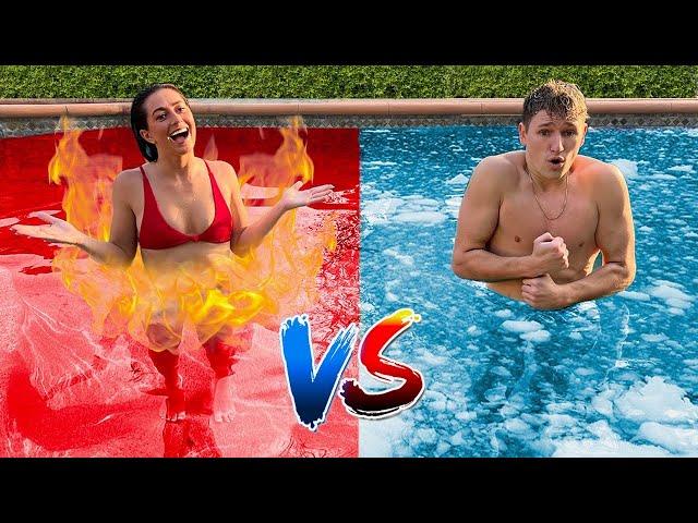 HOT vs COLD POOL Challenge!