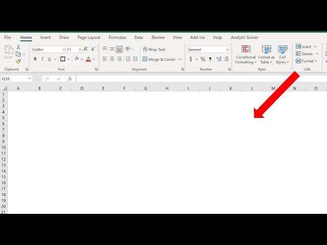 How to remove grid lines on an excel sheet - very easy!