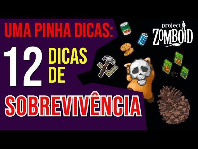 12 dicas de sobrevivência | Project Zomboid PT BR Build 41 | Uma Pinha