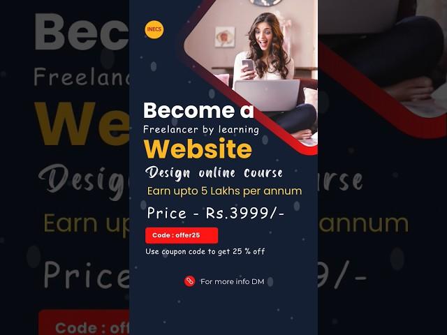 Online website design WordPress course.Become a freelancer by leaning website design course.