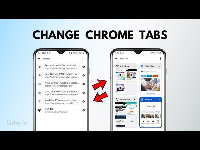 How to Enable/Disable Tab Groups In Google Chrome Android | Change Chrome Tab Style View Telugu