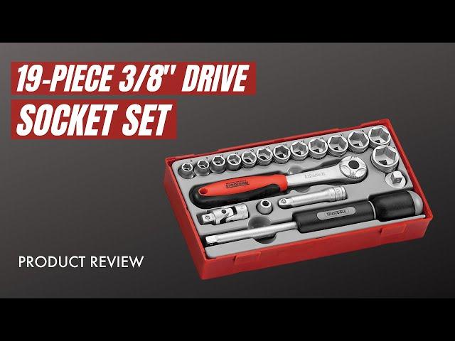 19-Piece 3/8 Inch Drive Socket Set | Product Review | Teng Tools | TT3819