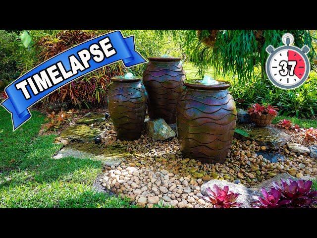 Time-lapse of a Florida Fountainscape Install!