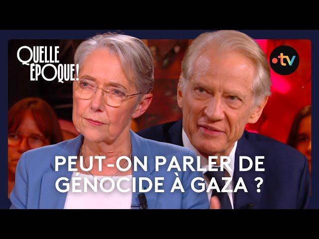 Guerre au Proche-Orient : Dominique de Villepin face à Élisabeth Borne - #QuelleEpoque 23 nov. 2024