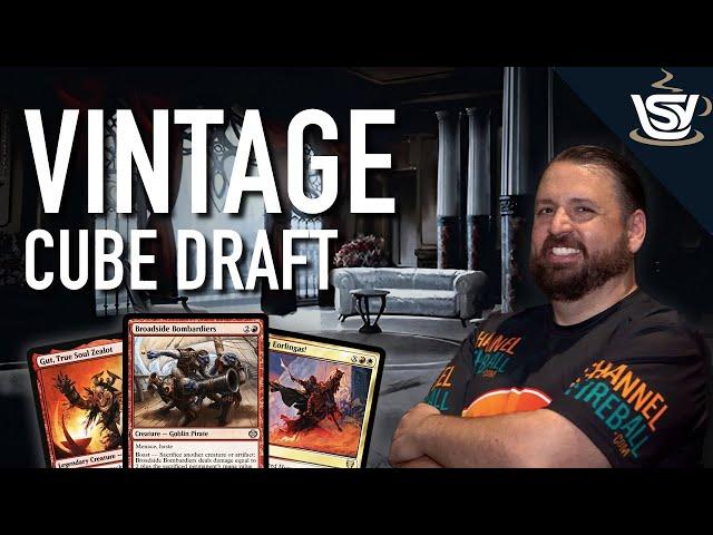 Having The Gut To Take On A 64-Player Vintage Cube Draft