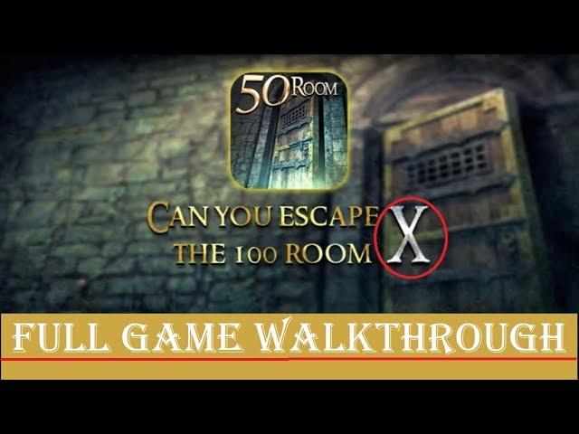 Can You Escape The 100 Rooms 10   X  walkthrough FULL