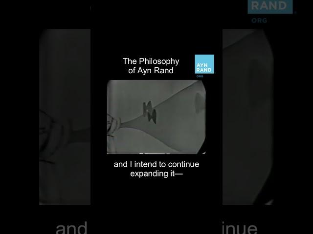 The Philosophy of Ayn Rand
