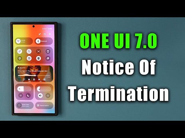 One UI 7.0 Update - Samsung Delivers TERRIBLE NEWS (Sad Day For All Galaxy Fans)
