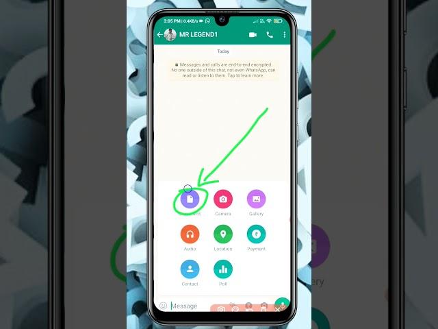 How to send photos as document in WhatsApp | Whatsapp par document photo or video kaise send karen