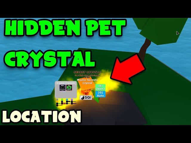 *NEW HIDDEN PET CRYSTAL LOCATION* NINJA LEGENDS UPDATE ROBLOX