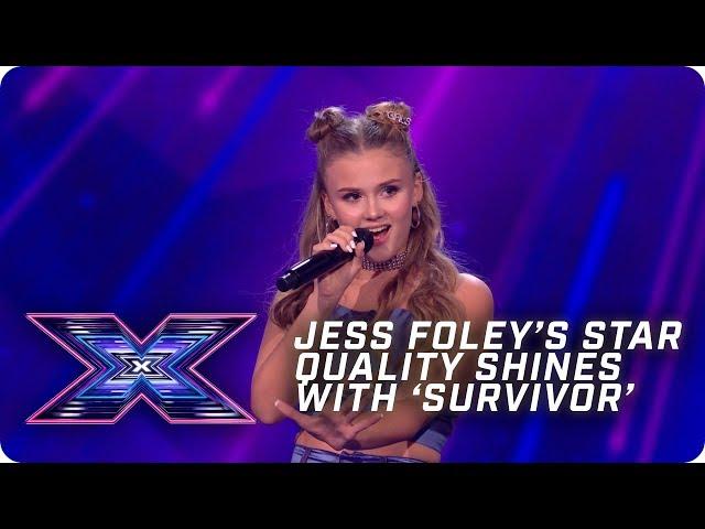 Jess Folley's star quality shines with 'Survivor'  | X Factor: The Band | Arena Auditions