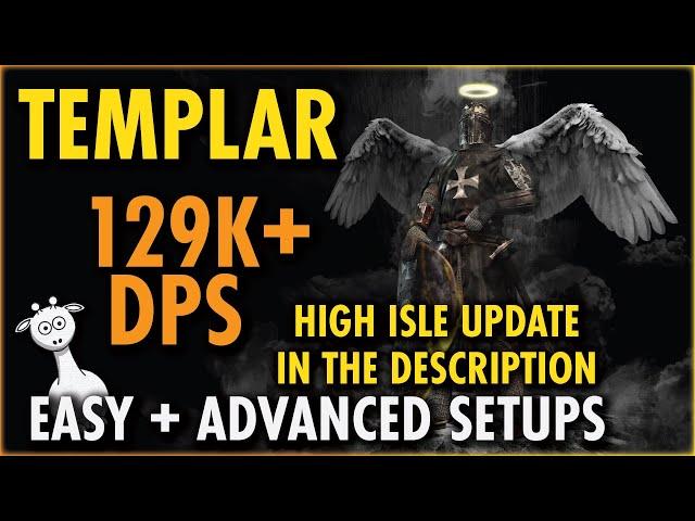 Templar PvE Guide | Magicka & Stamina Builds | 129k+ DPS | High Isle Update in the Description | ESO