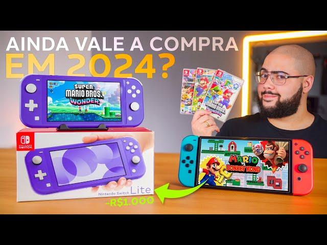 Nintendo Switch Lite Ainda Vale a Pena em 2024? O Portátil Mais Barato do Momento! Análise Completa