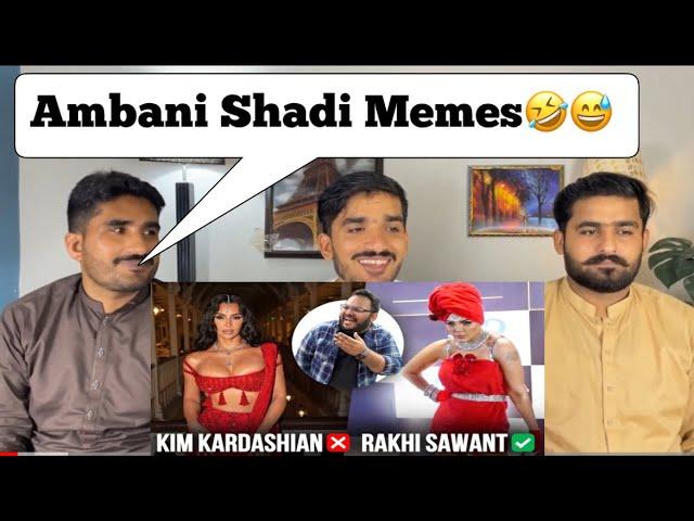 These Ambani Wedding Memes are SO FUNNY! | R0ast |PAKISTANI REACTION
