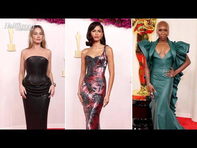 Oscars 2024 Fashion: Zendaya, Margot Robbie, America Ferrera, Ariana Grande, Cynthia Erivo & More