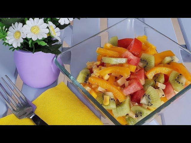 Try new !!! Bright juicy salad. Salad Recipes.