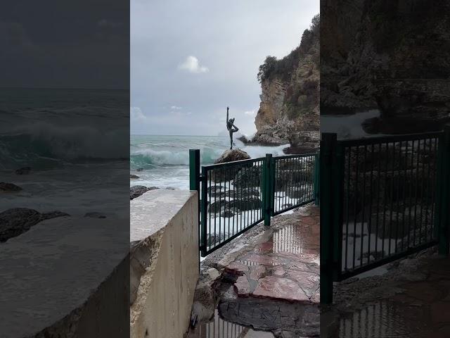 Ballerina in the sea (Budva, Montenegro)