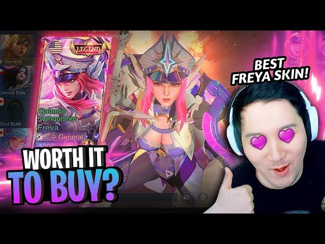 Wow Freya New Legend Skin | Mobile Legends