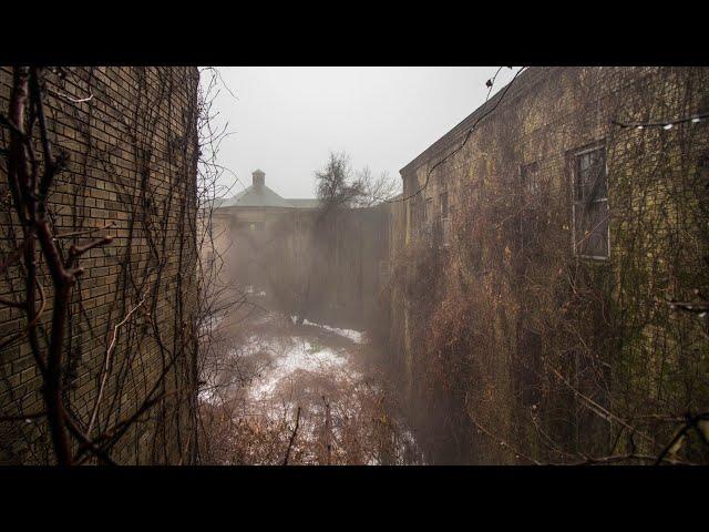 Exploring an Abandoned Mental Hospital at Night - Dark Past