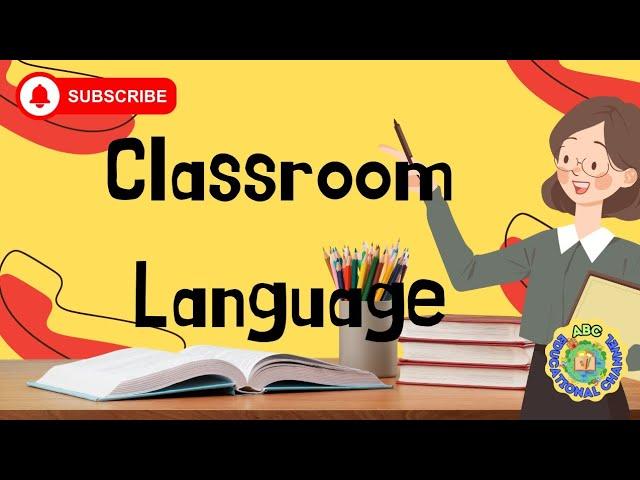 Classroom Language| English Vocabulary | Educational Channel | ESL