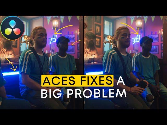 ACES Finally Fixes A Big Problem | DaVinci Resolve Tutorial