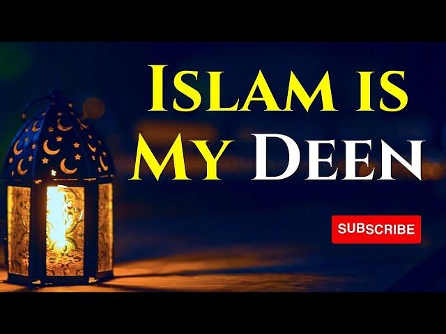 Islam Is My Deen I Vocals Only I Nasheed |  RSF Quran Studio