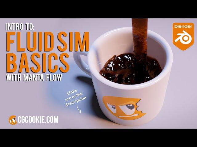 Let's Make Coffee: Blender Fluid Sim (Manta Flow) For Beginners