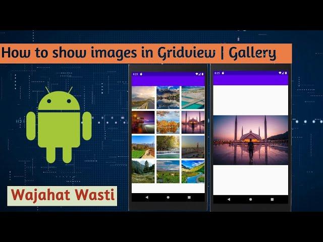 How to set images in Gridview | Gallery in Android