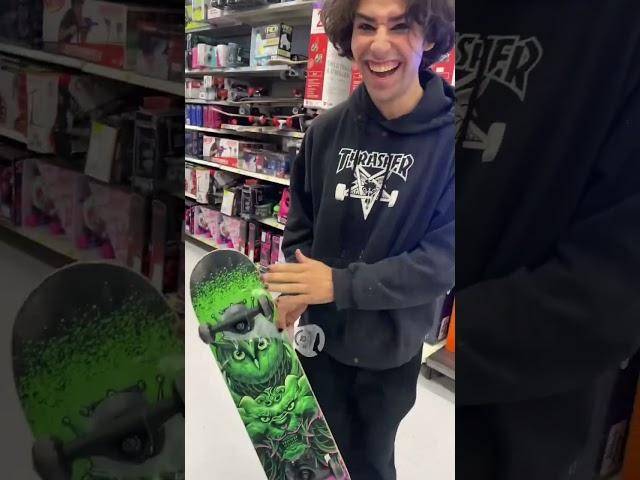 NEVER buy a skateboard from Walmart  #shorts #skateboarding #skateboard #skate