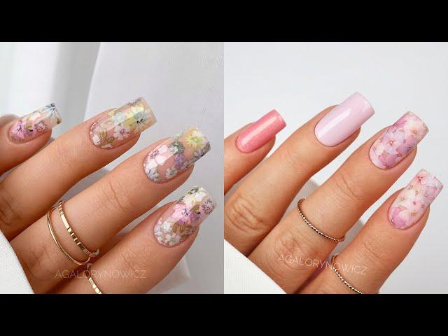 SPRING NAILS 2022  |  Wiosenne paznokcie | Jak aplikować folie na paznokcie | Nowe folie Semilac