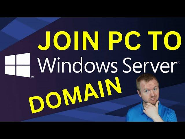 How to Join Windows 11 PC to Windows Server 2022 Domain