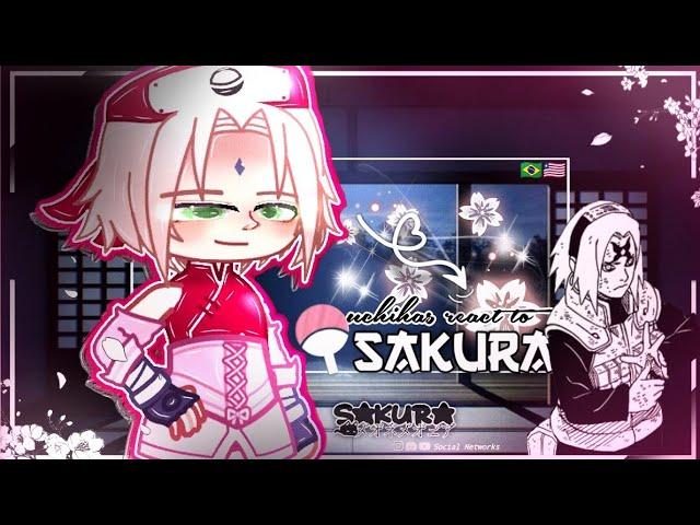 Uchihas react to Sakura Haruno |Gacha Club|  | Sakura Senseia