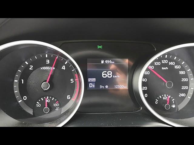 Kia Ceed SW 1.6 CRDi - acceleration 0-100