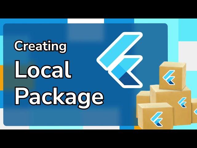 Creating local/internal package in flutter app | package creation in flutter project | custom widget