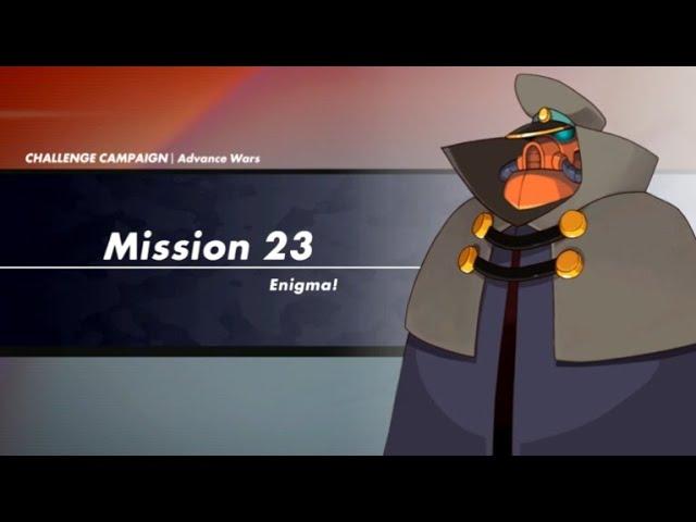 Advance Wars 1+2: Reboot Camp - AW1 Challenge Campaign – M23: Enigma! (Rank S/300)